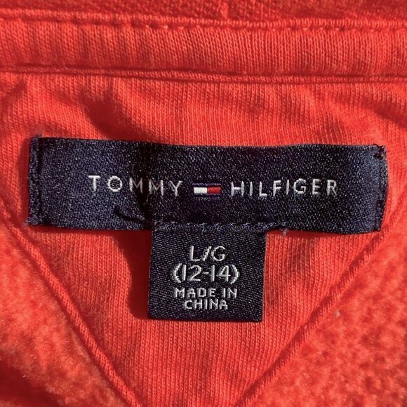 Tommy Hilfiger Hoodie Girls Size 12-14 - Picture 5 of 6